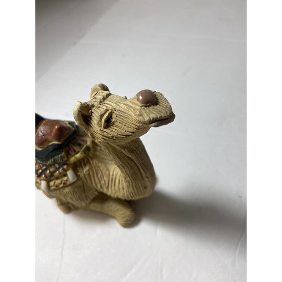 Uruguay Sleepy Camel Figurine Artesania Rinconada Art Pottery Animal Sculpture - Picture 8 of 10